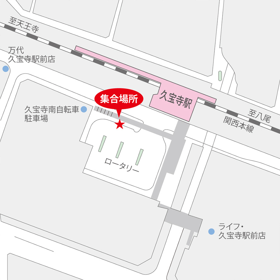 JR久宝寺駅 マップ